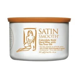 SUN® Satin Smooth Hard Wax, Calendula Gold With Tea Tree Oil, 14 Oz