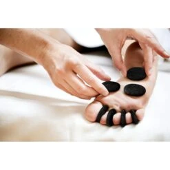 SUN® Theratools Basalt Toe Stone Set, 8 Piece